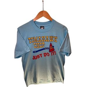 Vintage ScreenStats Atlanta Braves “Tomahawk Chop” tee